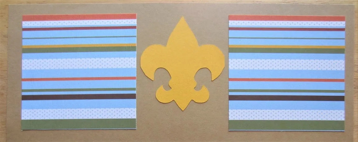 Scouts Scrapbook Page