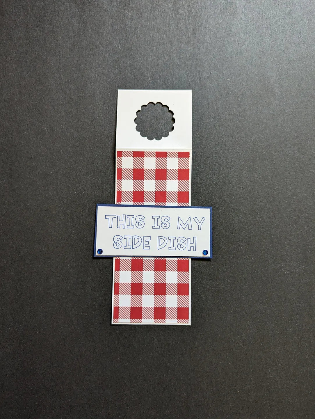 This is My Side Dish Bottle Gift Tag