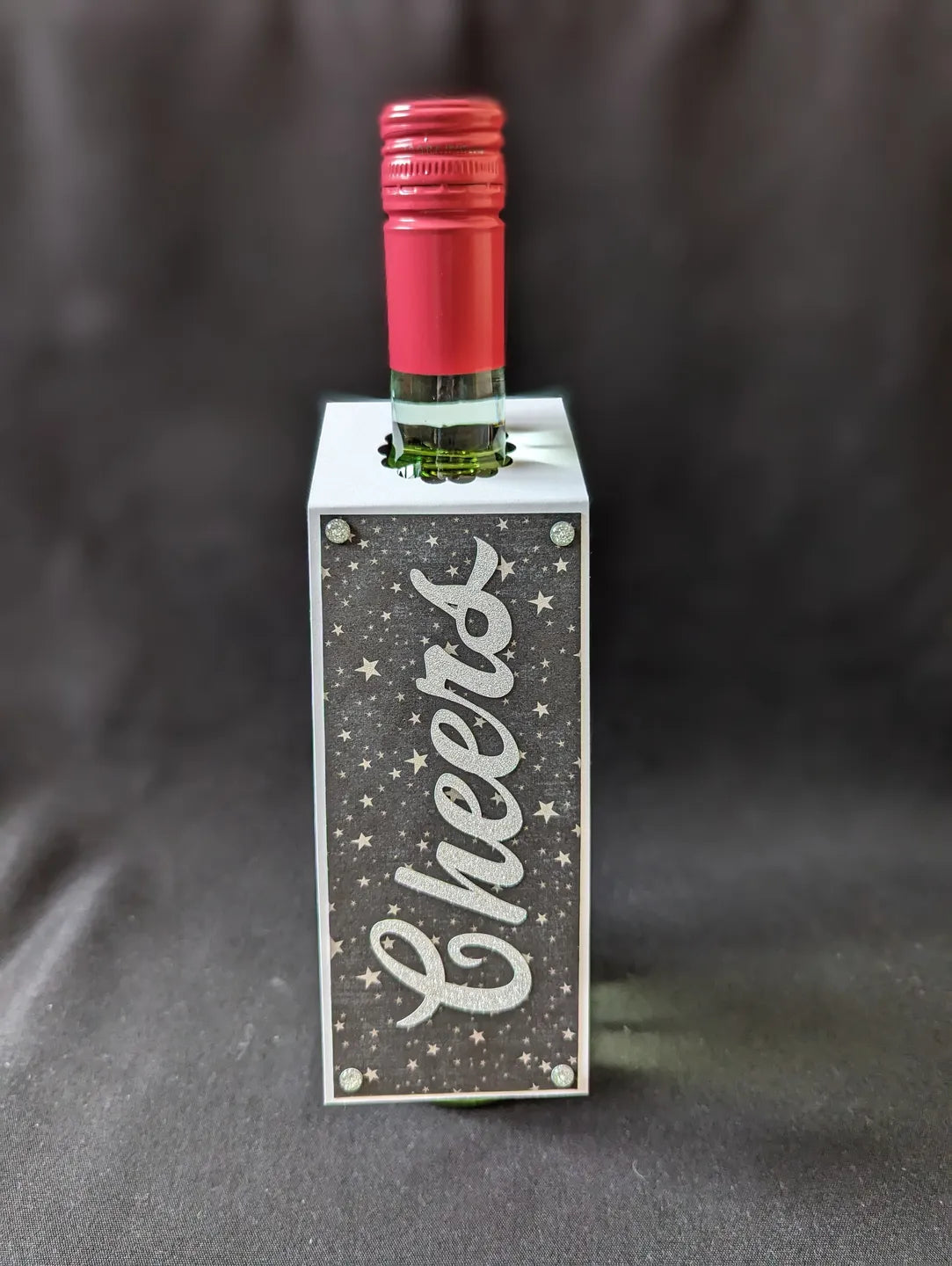 Cheers Bottle Gift Tag