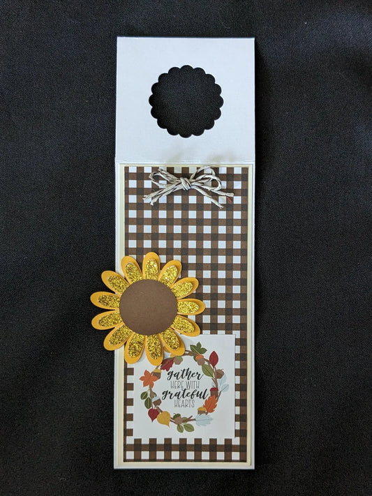 Thanksgiving Bottle Gift Tag