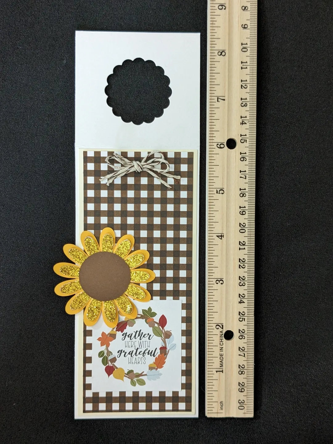 Thanksgiving Bottle Gift Tag