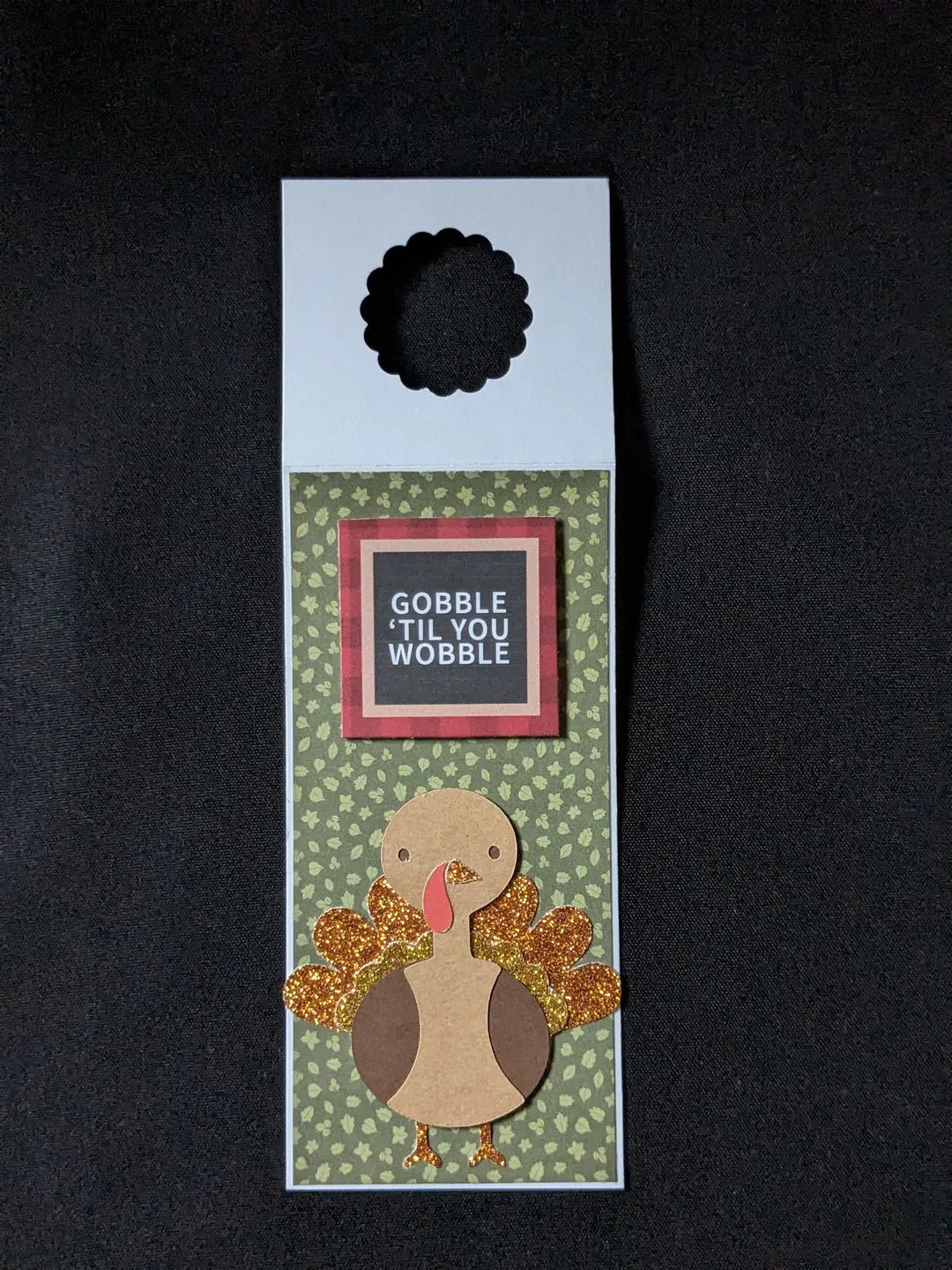 Thanksgiving Bottle Gift Tag