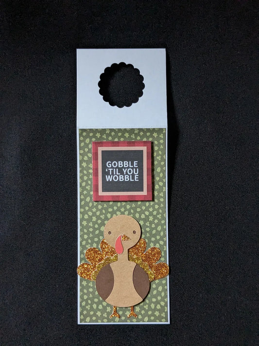 Thanksgiving Bottle Gift Tag