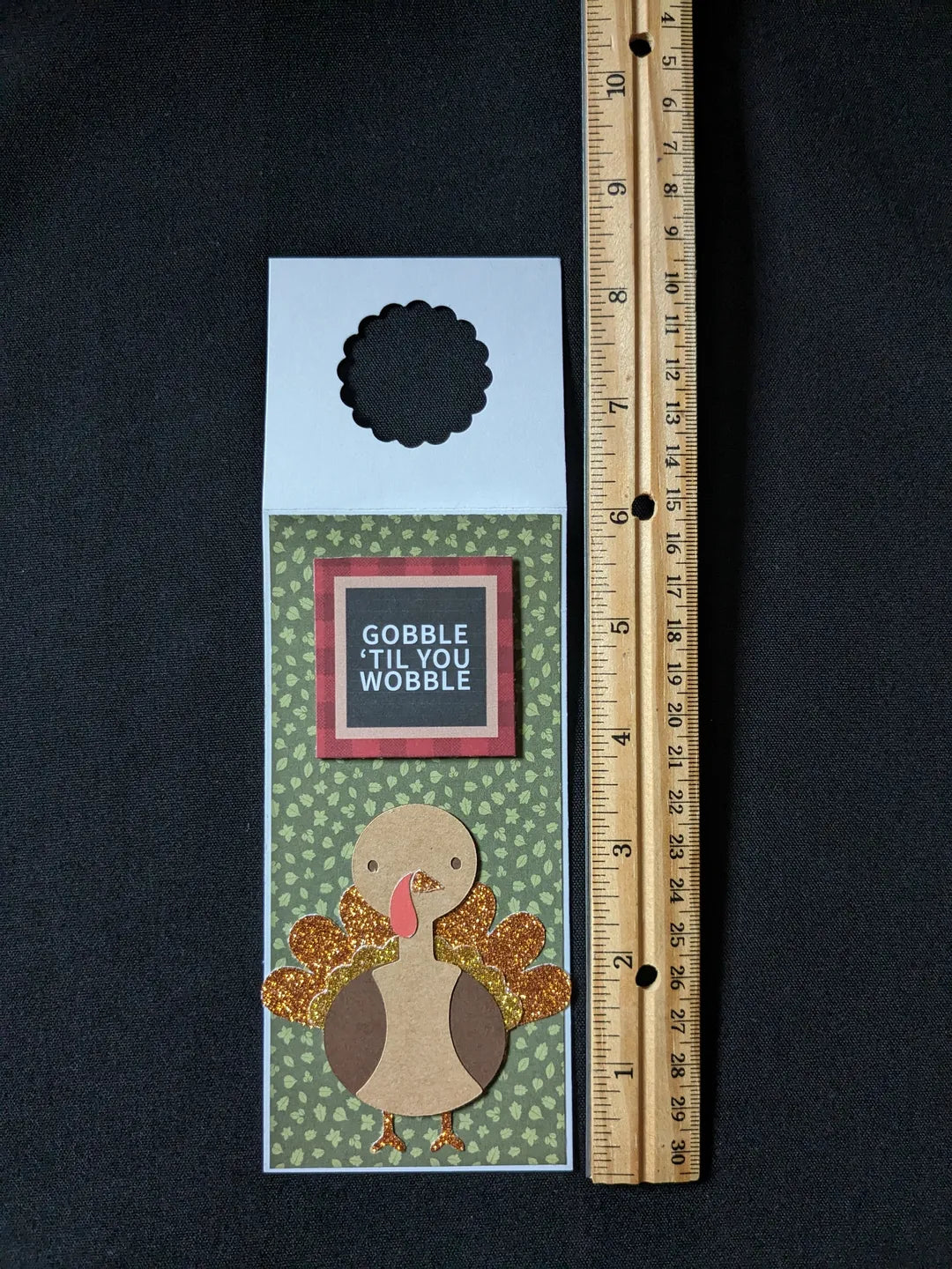 Thanksgiving Bottle Gift Tag
