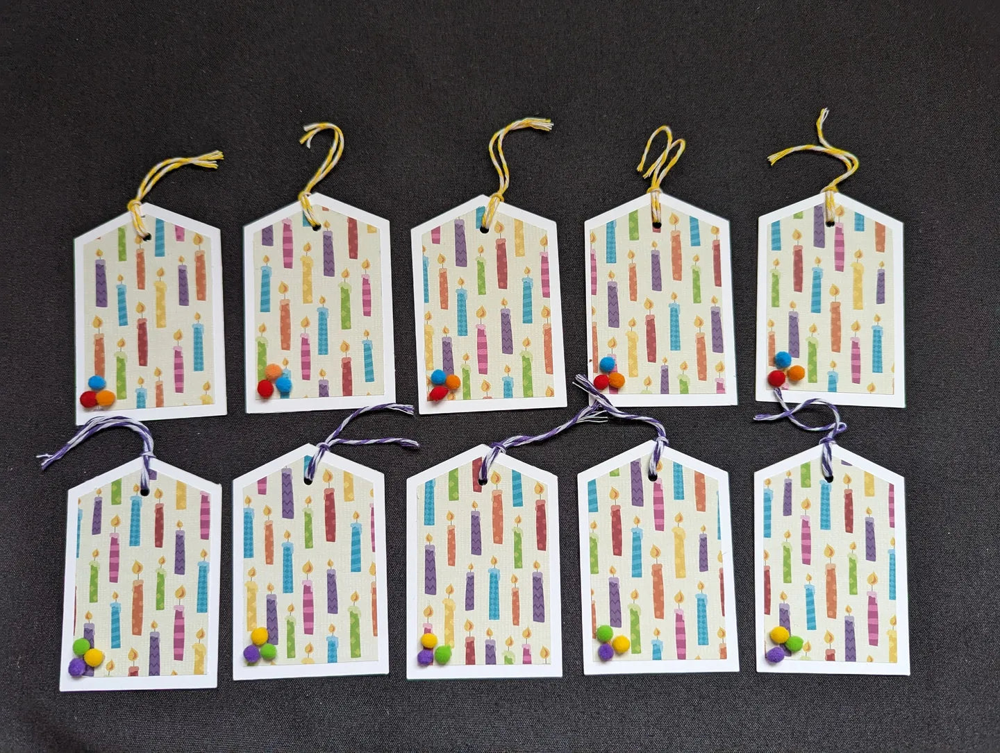 Birthday Gift Tags (Set of 10)