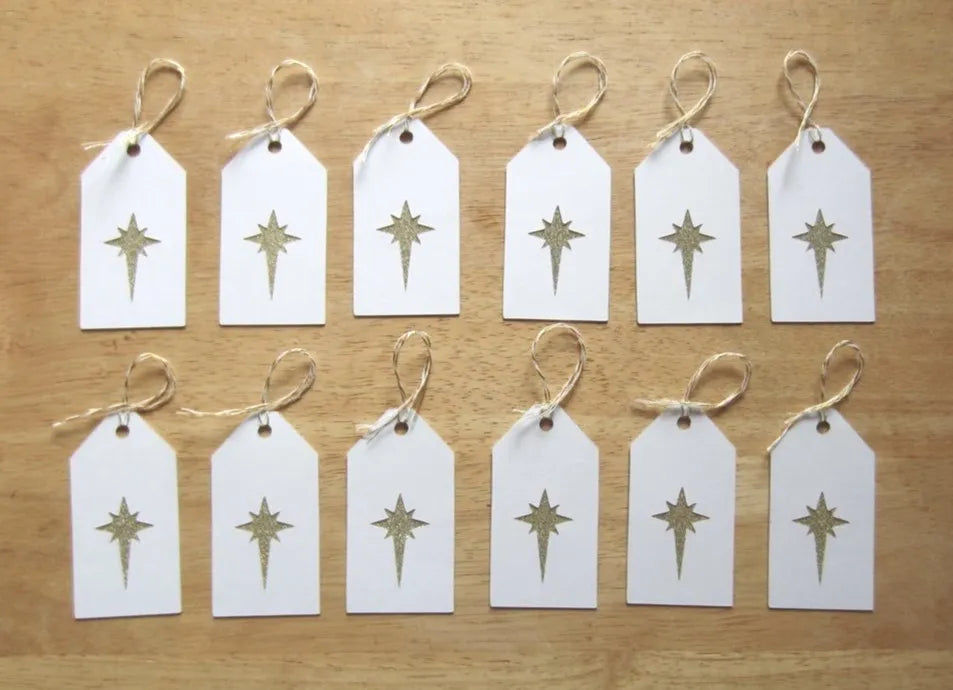 Bethlehem Star Gift Tags (Set of 12)