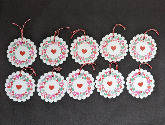 Heart Gift Tags (Set of 10)