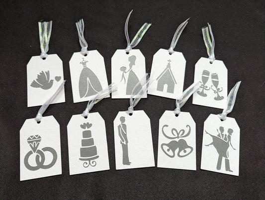 Bridal Shower Gift Tags (Set of 10)