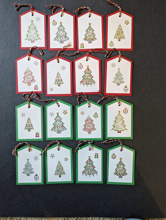 Christmas Gift Tags (Set of 16)