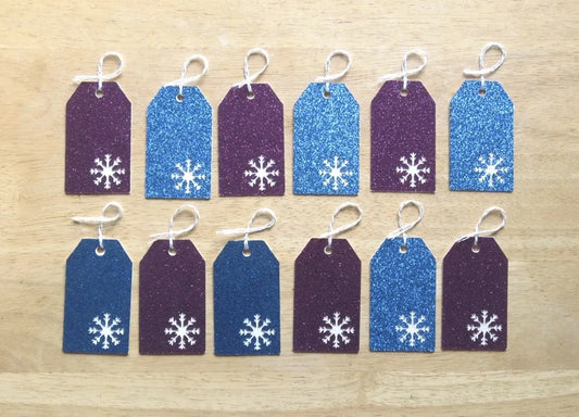 Snowflake Gift Tags (Set of 12)