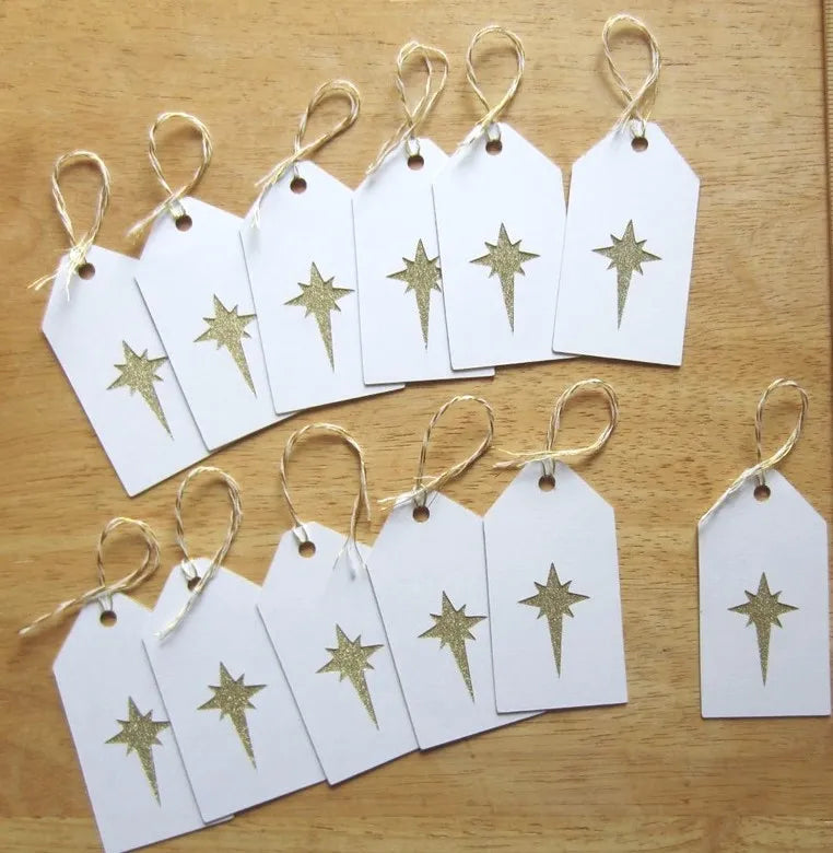 Bethlehem Star Gift Tags (Set of 12)