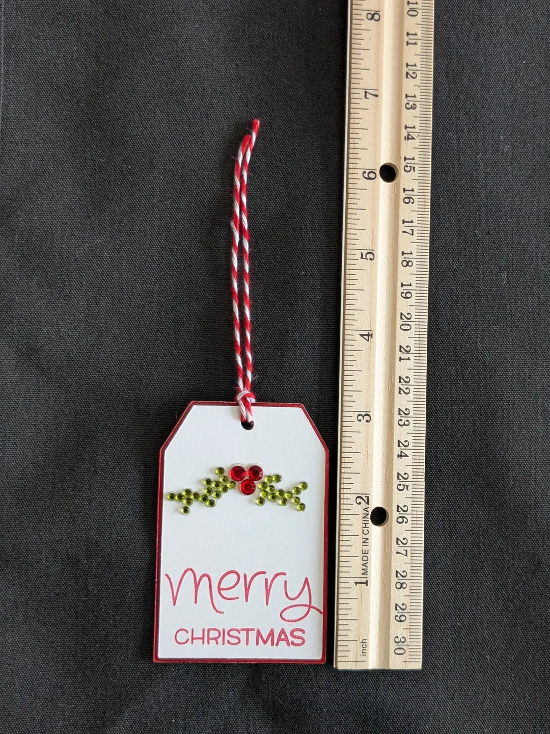 Christmas Holly Gift Tags (Set of 6)