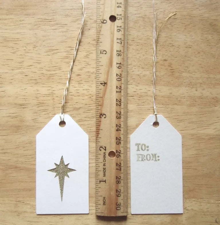 Bethlehem Star Gift Tags (Set of 12)