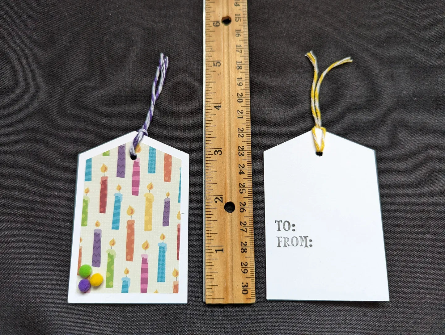 Birthday Gift Tags (Set of 10)