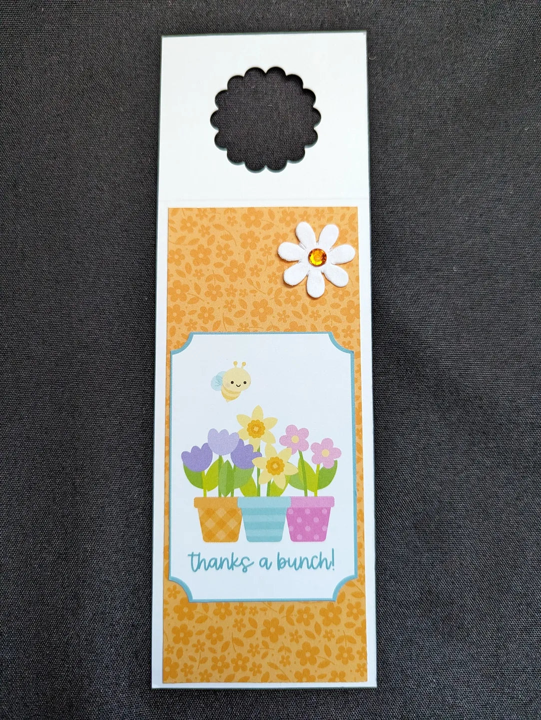 Thanks Bottle Gift Tag