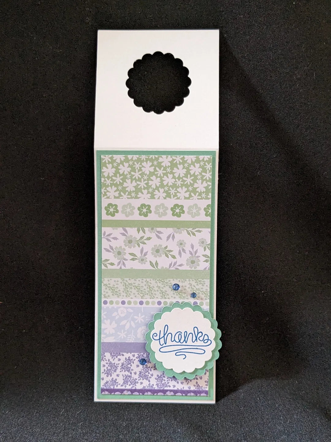 Thanks Bottle Gift Tag