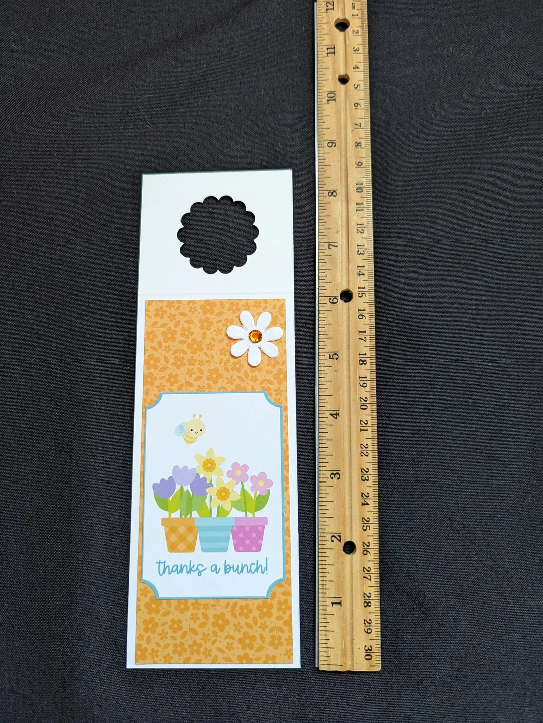 Thanks Bottle Gift Tag