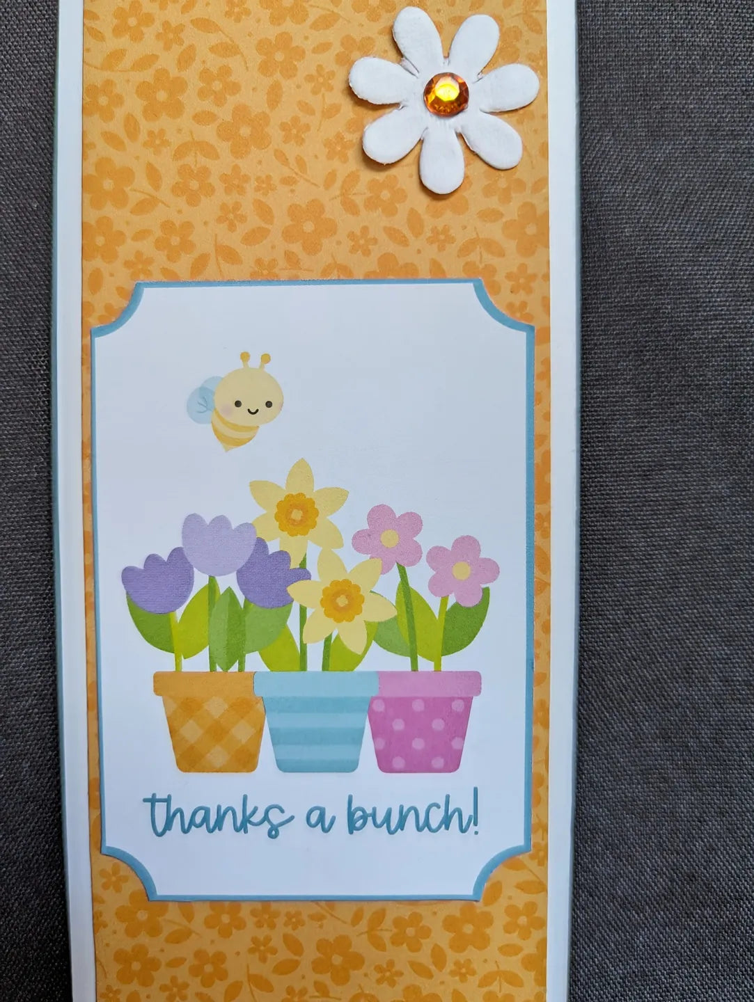 Thanks Bottle Gift Tag