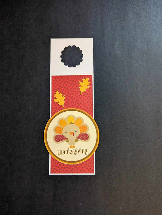 Thanksgiving Bottle Gift Tag