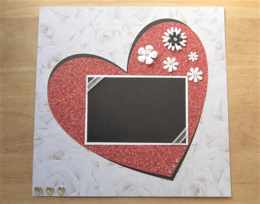 Wedding Scrapbook Page