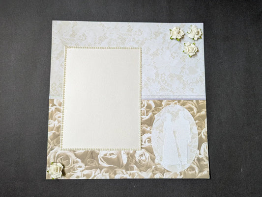 Wedding Scrapbook Page