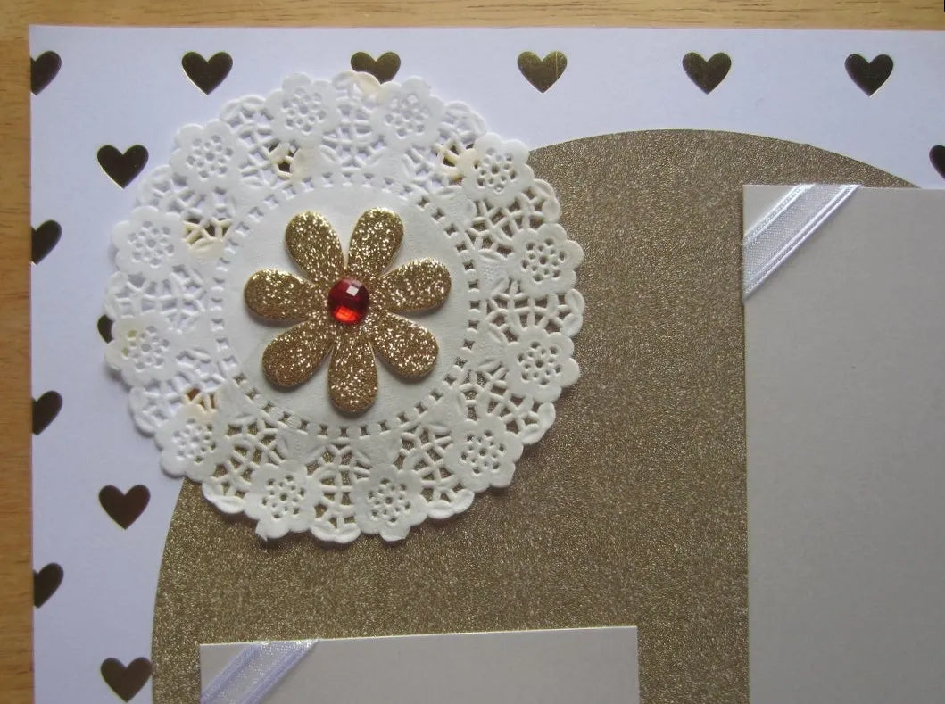 Wedding Scrapbook Page