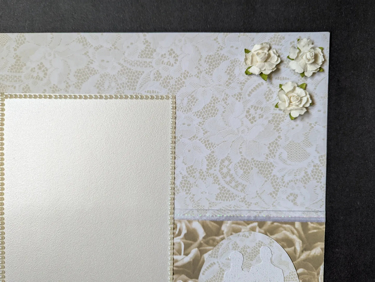 Wedding Scrapbook Page