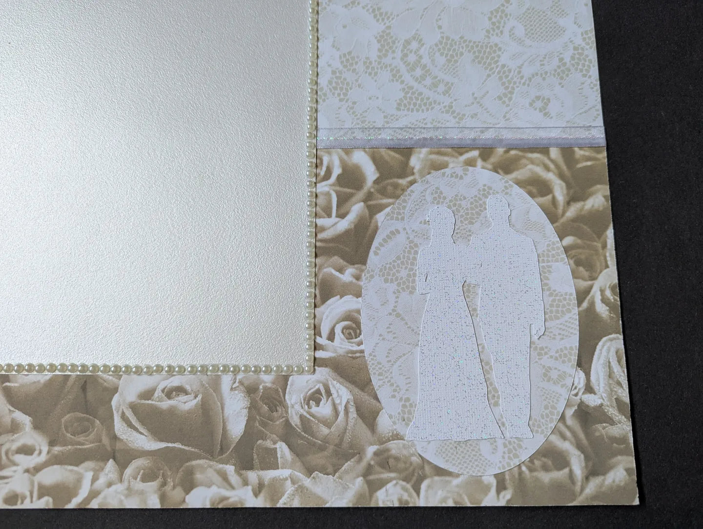 Wedding Scrapbook Page