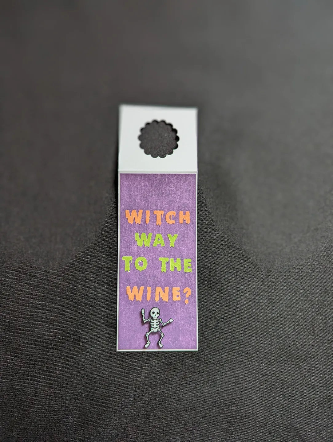 Halloween Bottle Gift Tag