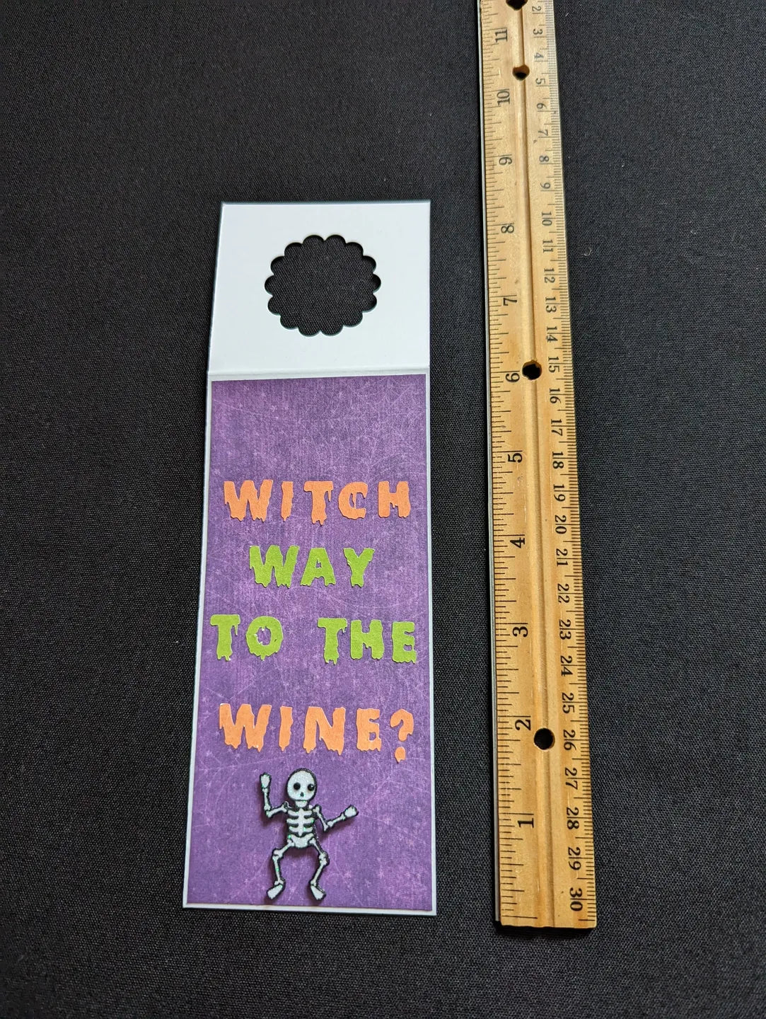 Halloween Bottle Gift Tag
