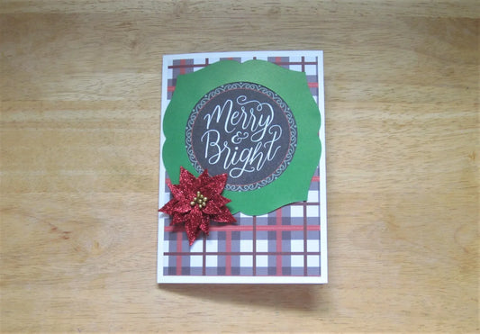 Christmas Poinsettia Card