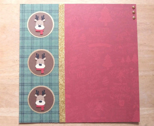 Christmas Scrapbook Page