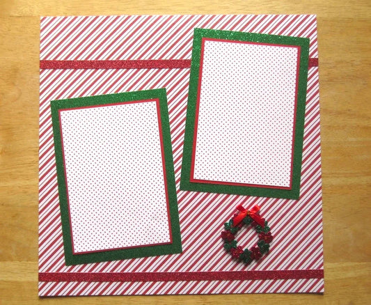 Christmas Scrapbook Page