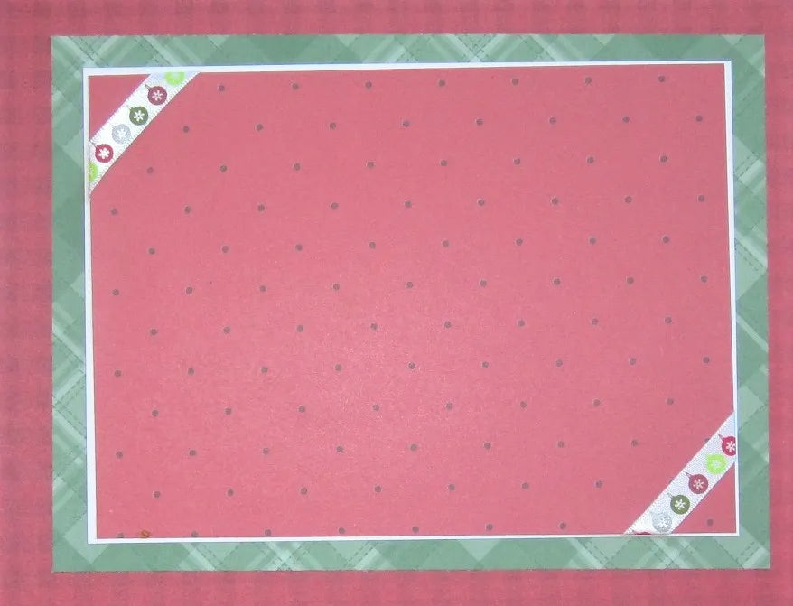 Christmas Scrapbook Page