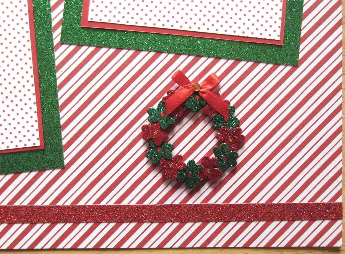 Christmas Scrapbook Page