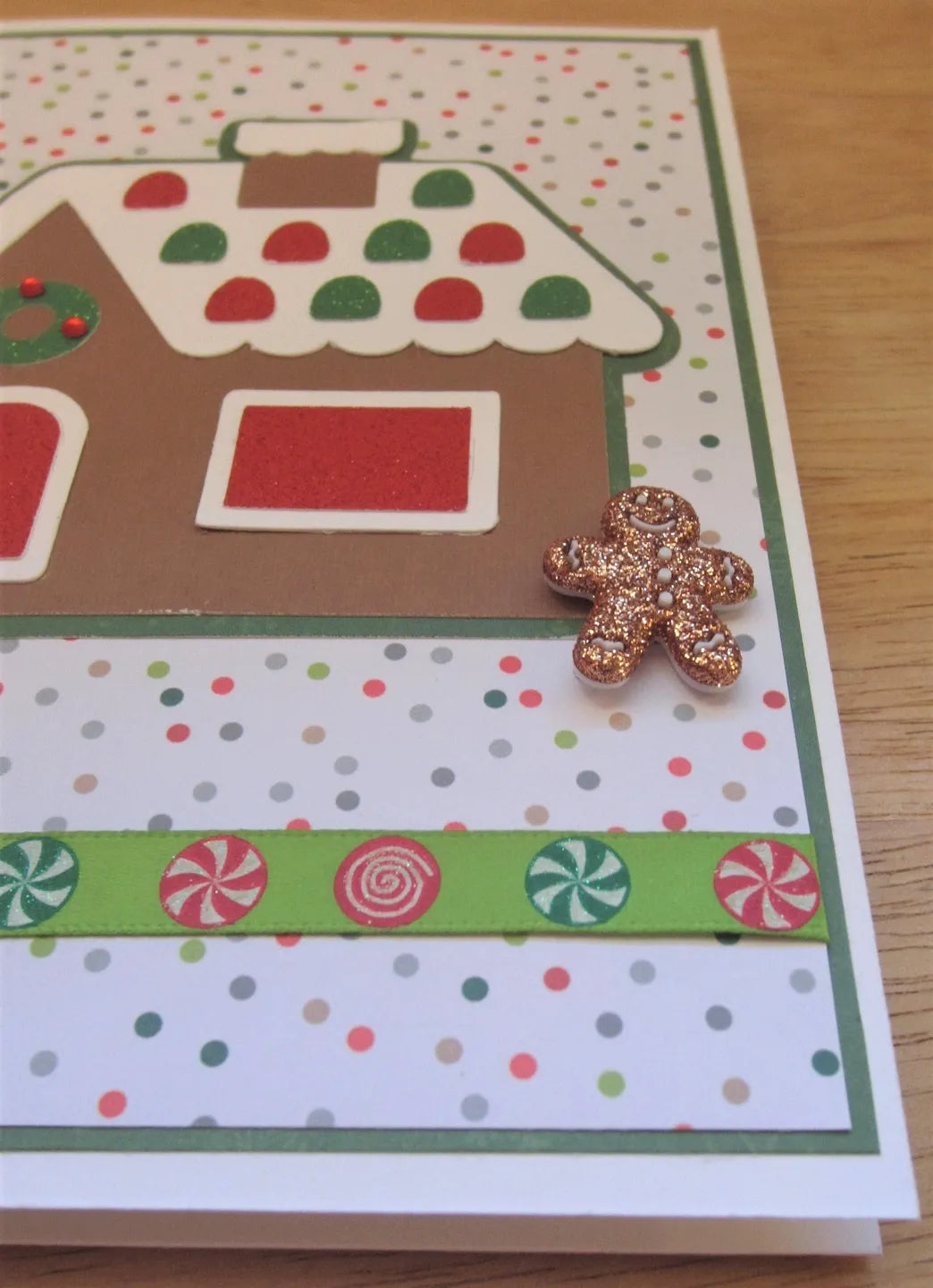 Christmas Gingerbread House Card