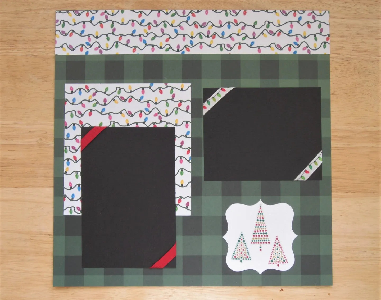 Christmas Scrapbook Page