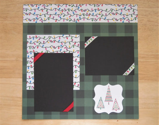 Christmas Scrapbook Page