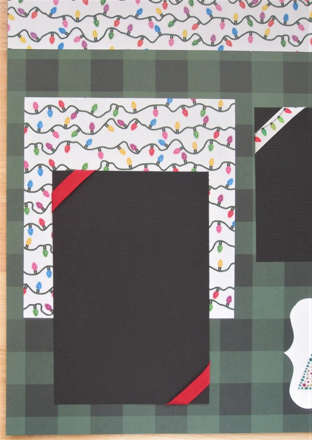 Christmas Scrapbook Page