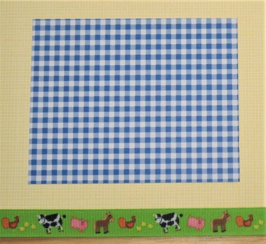 Petting Zoo Scrapbook Pages
